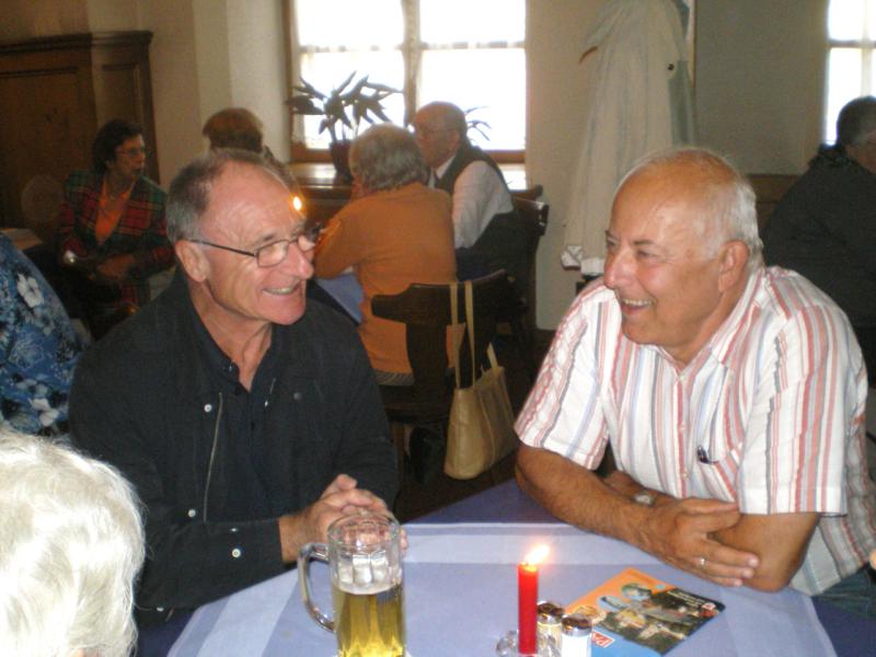 Die Präsidenten Maximilan Voigtmann und Josef Motl.