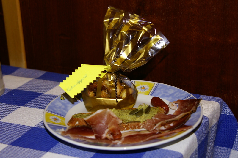 Ein leckerer Vorspeisenteller!