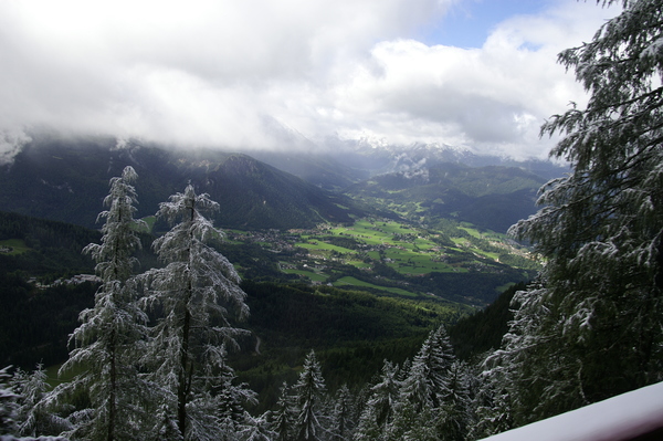 Da oben liegt Schnee!
