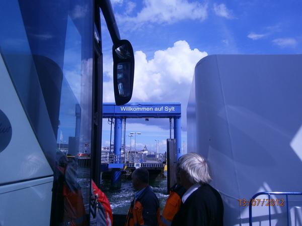 Ankunft in List/Sylt