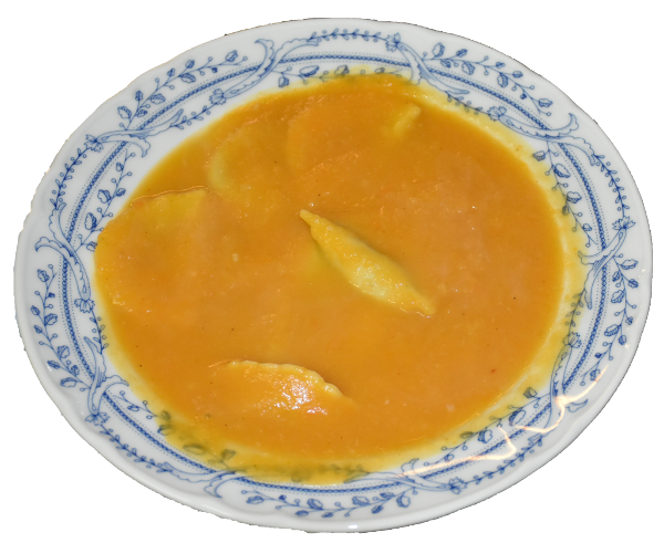 Gemüsesuppe mit Maultaschen