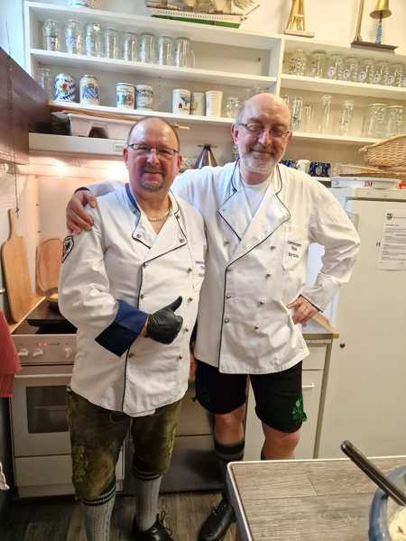 Unsere Uboot-Smuts Georg und Helmut