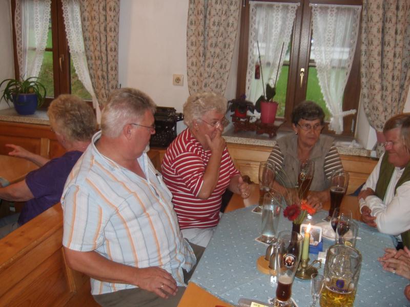 Das gem&uuml;tliche Abendessen im "Waldwinkl"