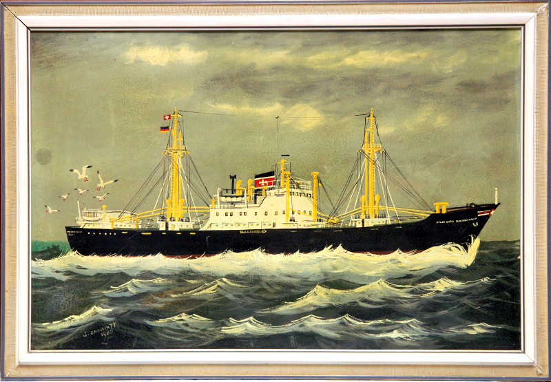 Hans-Georgs erstes Schiff: Die 'Hildegard Doerenkamp'